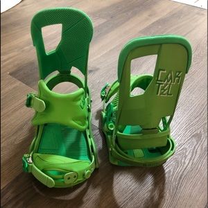 Burton cartel snowboard bindings